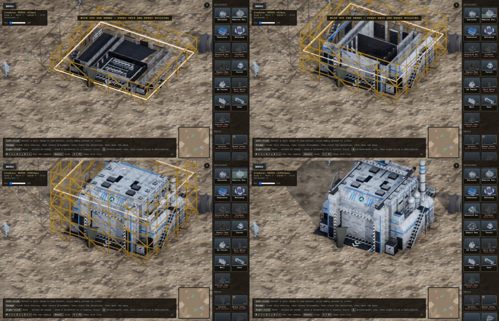 Phase 58.8: a Vehicle Factory assembling piece by piece.