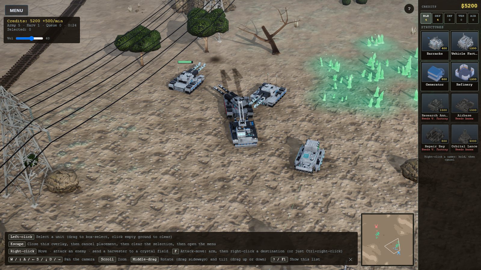The Recovery Crawler towing a wreck home for salvage.